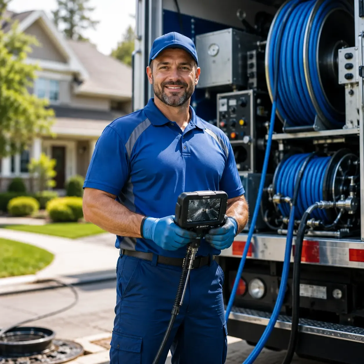 Local outdoor drain cleaning specialists in Portage, WI